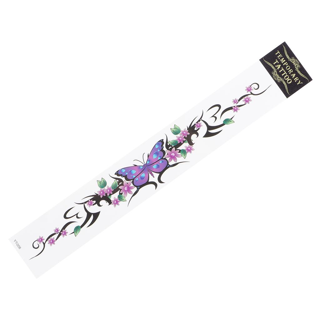 Temporary Tattoos Waterproof Waist Long Lasting Body Fake Tattoo Stickers for WomenYT-08