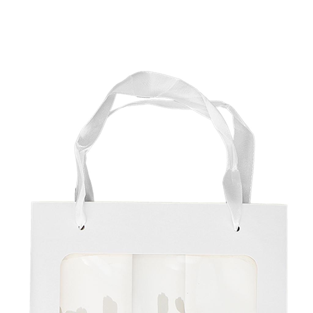 Large Paper Bag Open Window Paper Party Gift Bags for Christmas Birthdays Favors Packages
