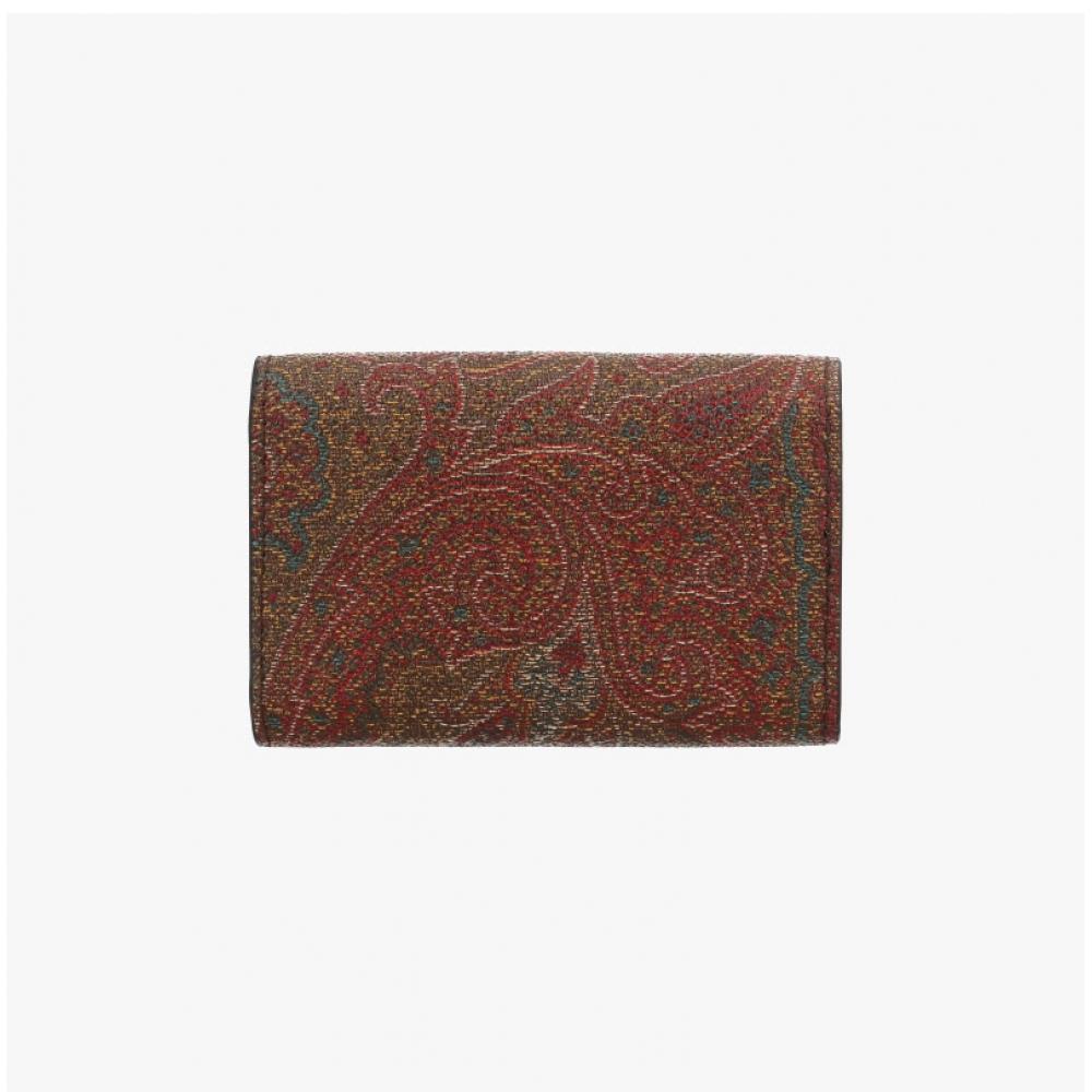 Etro Paisley Jacquard Pegasus Kortplånbok M0019