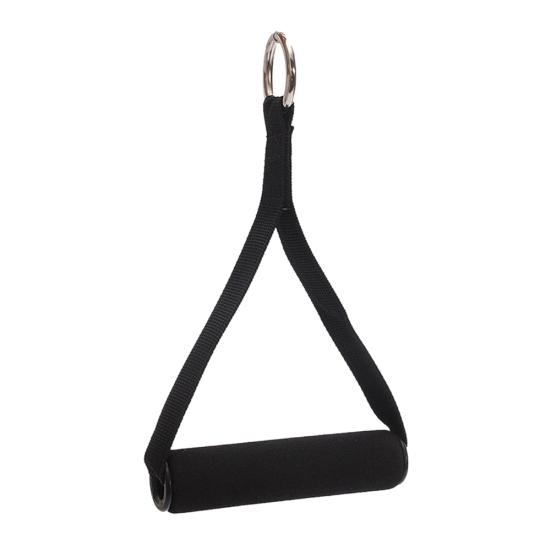 D Shape Elastic Tricep Rope Handle Handgrip Fitness Workout Training Equipment