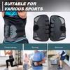 Double Pull Waist Support Belt Breathable Adjustable Back Brace Belt Corset Back Support Belt for Lower Spine Protection