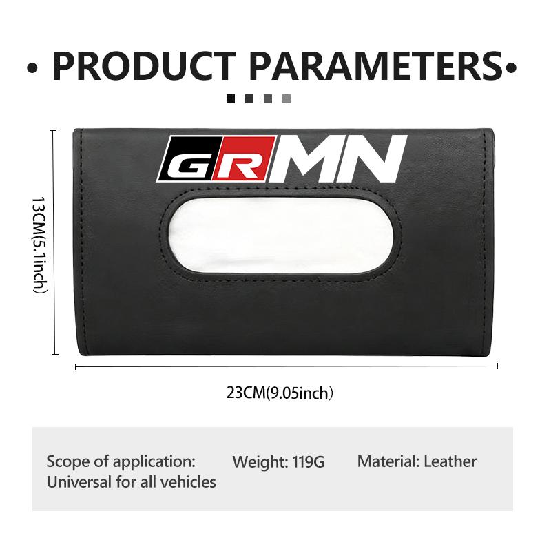For Toyota Snap-fit Car Sun Visor Tissue Box Storage Accessories Chr Corolla Camry Rav4 Yaris Hilux Prius Avensis