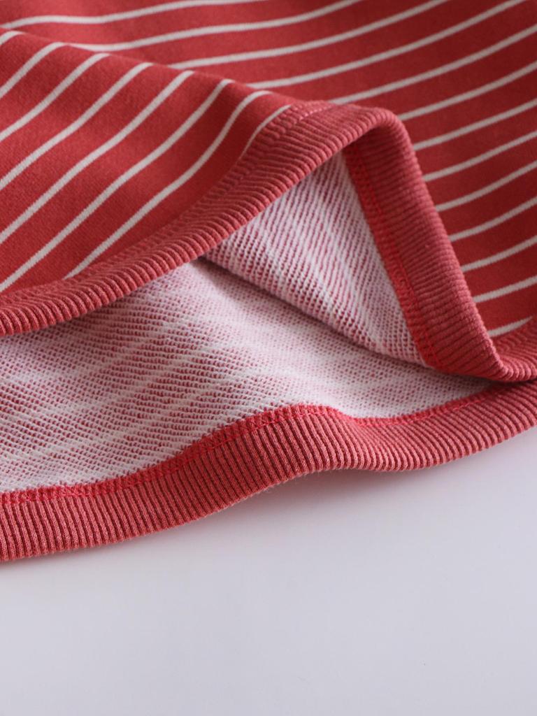 2025 Kids' Striped Long Sleeve Top: Boys' T-Shirt & Girls' Sweater