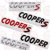 Car Nameplate Metal Badge Rear Trunk Side Decal Sticker Emblem For Mini Cooper S R60 F60 R59 F54 R57 R56 JCW Countryman Clubman