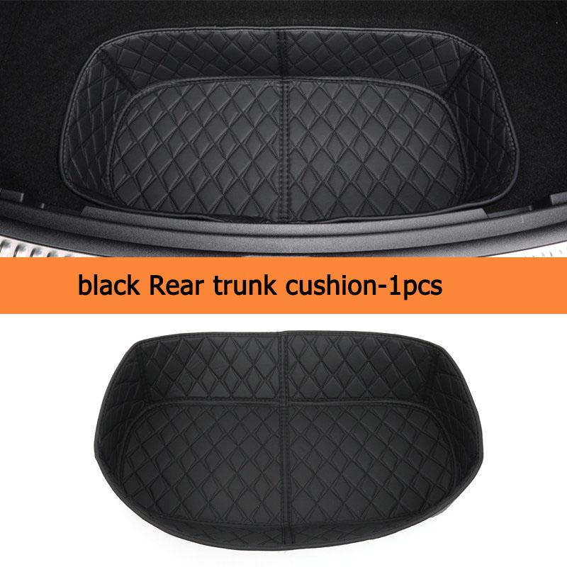 For BYD Sealion 7 EV Front Spare Box Pad Storage Bag Leather Mat Rear Trunk Organizer Pad Protection Liner Interior Accessories