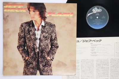LP Record JEFF BECK  Flash 283P627 EPIC 1985 Japan Rock Used