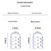 10/20/30 Pcs Silicone Toe Protectors Women High Heels Anti-Friction Dual Size Big & Little Toe Covers Pain Relieve