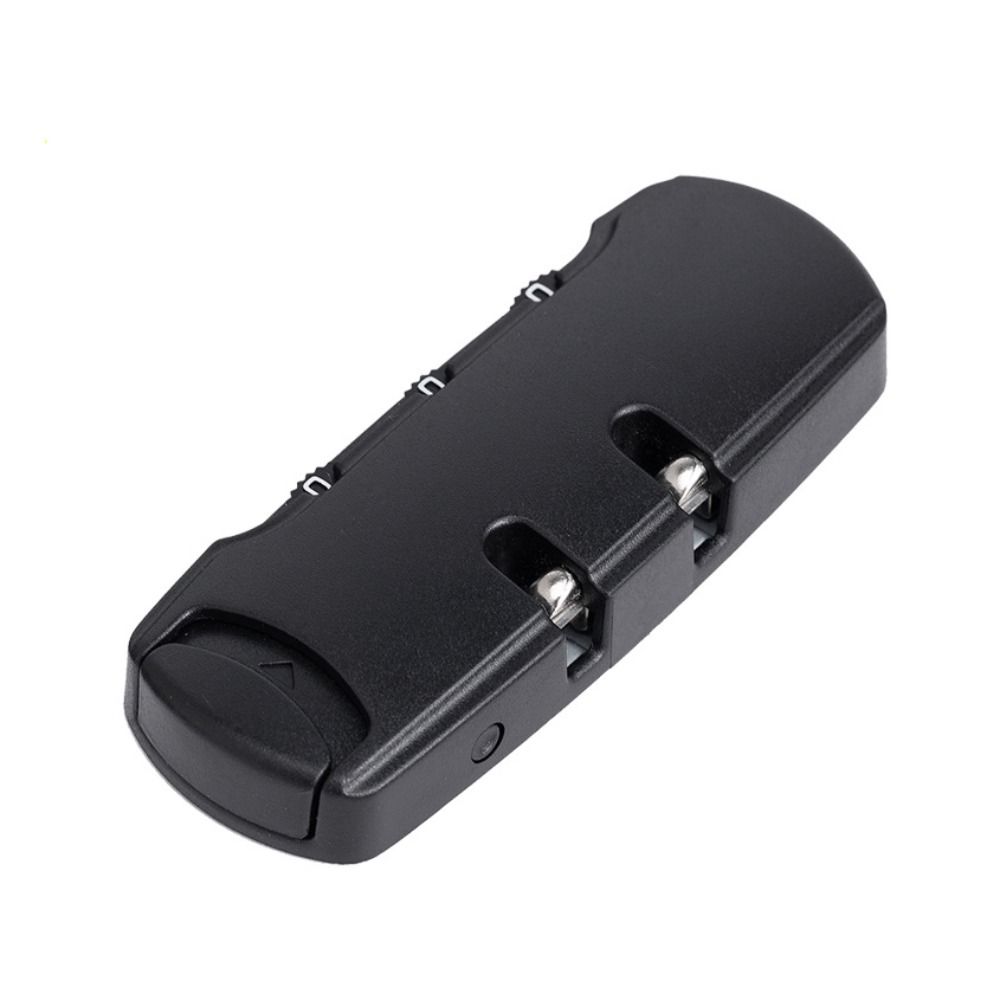 Black Digital Lock Code Suitcase Padlock Suitcase 3 Digit Combination Padlock  Travel
