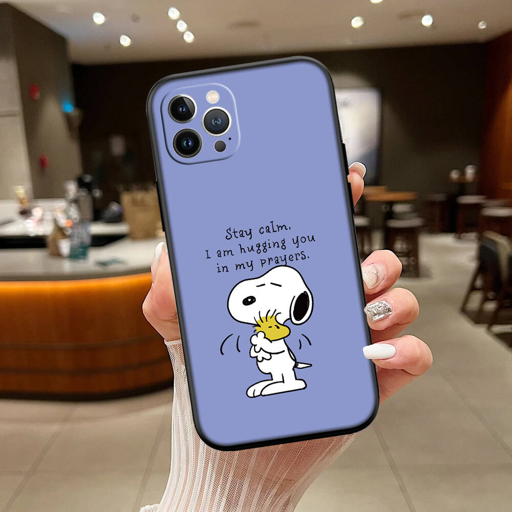 Charlie Snoopy Case for Samsung A06 A35 A25 A24 A15 A05S A05 M55 M35 M15 A02 A12 A13 A10 A16 A20 A30 A22 A31 A32 A33 A42 A50