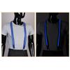 Light Up Suspender Brace for Men Back Harness Strap for Music Festival Party Night Club Costume Shoulder Bondage Strap