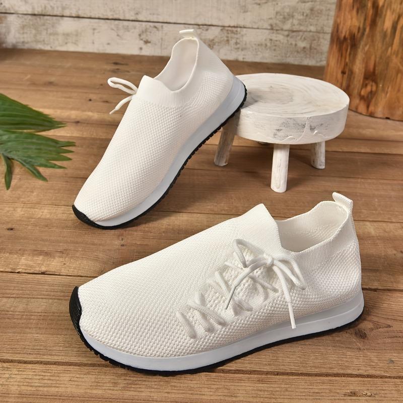 One Foot Stirrup Half Toe Casual Shoes Mom Driving Shoes Mesh Sneakers Heel-less Walking Shoes