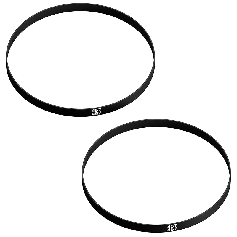 562289001 Vacuum Belt MS 12.8X457 Belt for Hoover Vacuum Belt Replacement (2 Pcs) - Fits Hoover Windtunnel T Series Vacuum Cleaner Models UH30310