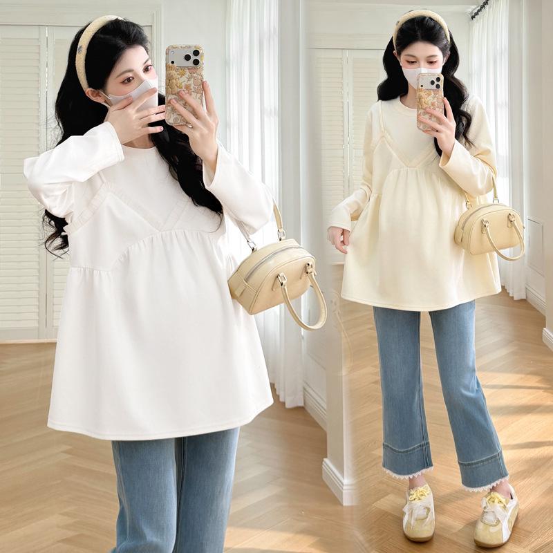 

Maternity Tops for Spring/Autumn 2026 XL абрикосовий