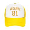 Heated Rivalry Hollander Rozanov Hockey Mesh Baseball Caps Unisex Women Outdoor Trucker Hat Dad Hat Adjustable Summer Trucker Cap