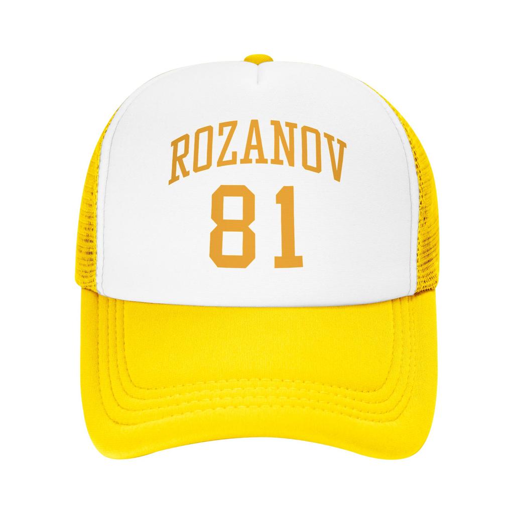 Heated Rivalry Hollander Rozanov Hockey Mesh Baseball Caps Unisex Women Outdoor Trucker Hat Dad Hat Adjustable Summer Trucker Cap