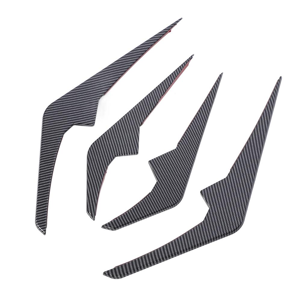 4 ks Spoilery bočních mřížek předního nárazníku Aerodynamické štěpící ploutve náhrada pro X6 G06 LCI M Sport 2023 a novější