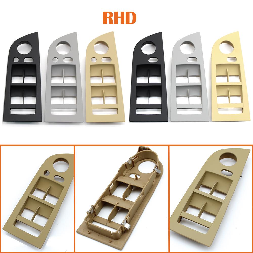 LHD RHD Car Driver Door Window Lifter Switch Panel Outer Cover Replacement For BMW 3 Series E90 E91 316i 318i 320i 325i 328i