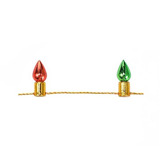 Fargerik Lyslenke Ekstra Lang Klar Farge Glatt Overflate Kan Klippes Fritt Bred Anvendelse Dekorativ Plast Juletre Fargerike Kunstige Lyslenker