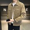 Spring and Autumn Men's Fashion Plaid Casual Versatile Jacket Top