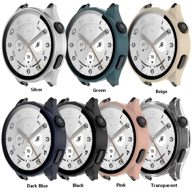 PC +Tempered Glass Case For Xiaomi Watch5 Smart Watch Strap Bumper Cover Screen Protector For Xiaomi Watch 5 Shell Accessiores