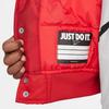 Nike Jacket With Striped Trim And Single-Breasted Buttons Kids Jackets University-Red FJ9685-657