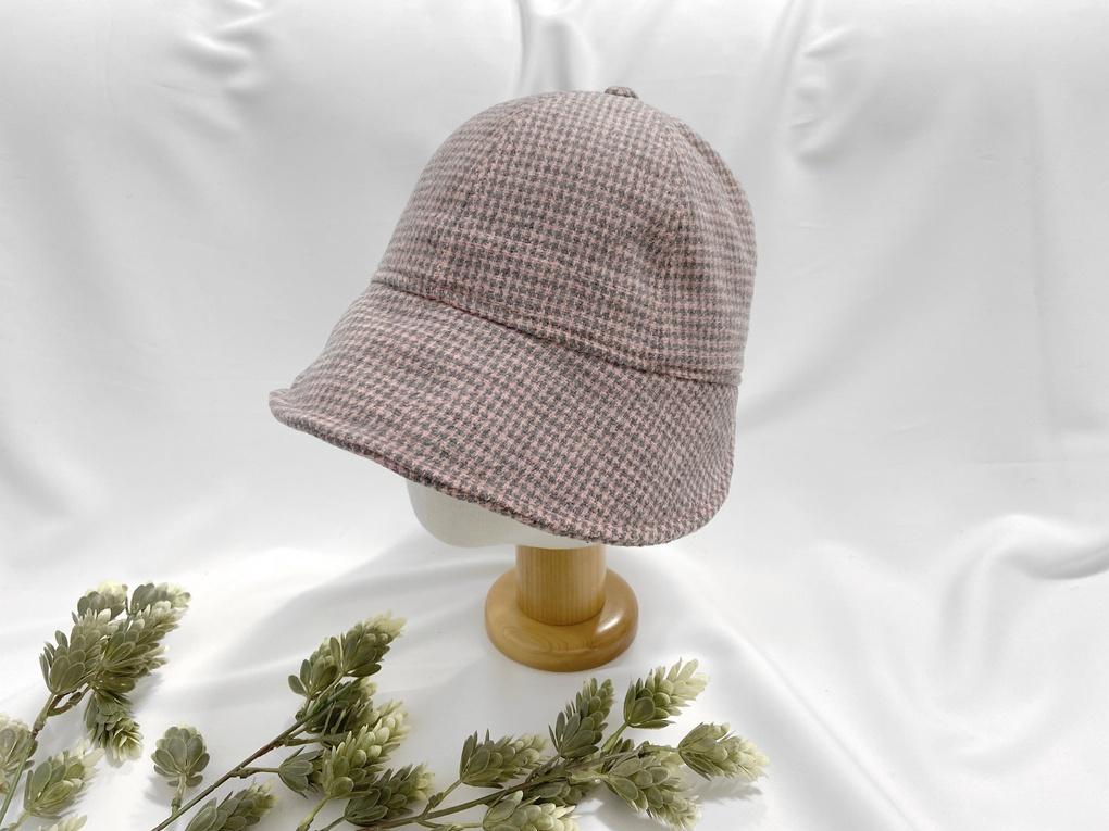 Women's Unisex Check Velcro Bucket Hat Bucket Hat