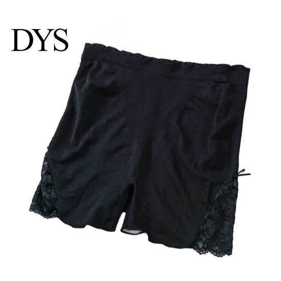 Safety Shorts Women Pants High Elasticity Tummy Control Seamless Lace Anti-exposure Waist Cotton Crotch Panties Slim Fit Quick Dry Mini Skirt
