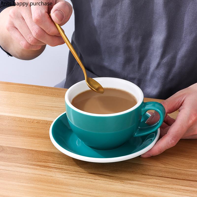 350 ml große Keramiktasse, Kaffeetasse und Untertasse, Milchteetasse, Nachmittagsteetassen, Bürokaffeetasse, Milchbecher, Teebecher