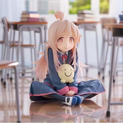 Original Genuine TAITO Cute Desktop Now I'm Your Sister! 13cm Oyama Mahiro with Uniform Cartoon Cake Decoration Gifts PVC Toys