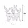 3pcs/lot Deers Metal Cutting Dies Set for DIY Scrapbooking Greeting Card Making Paper Embossing Craft