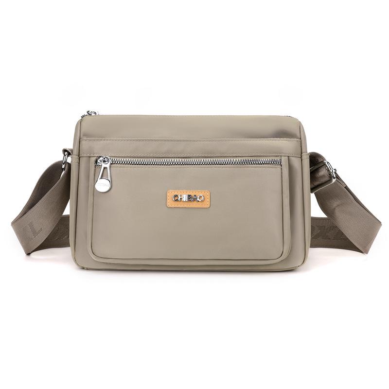 Summer 2026 Lightweight Nylon Crossbody Bag - Large Capacity & Fashionable for Casual Commuting