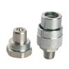 Hydraulic Quick Coupler Set High Pressure Quick Connect High Hardness Carbon