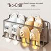 Wall-Mounted No-Drill Shoe Rack