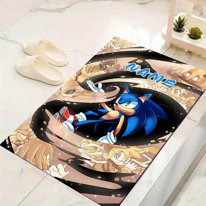 Custom 1Pc Sonic Adventure Heroic Journey Rug Office Carpet Indoor Outdoor Entrance Doormat Nonslip Soft And Comfortable Living Room D2915340