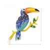 Blue Hao Korean Style Simple Fashion Enamel Parrot Brooch