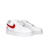 Supreme x Nike Air Force 1 Low شعار الصندوق - أحمر السرعة حصري شنغهاي أحذية رياضية للجنسين بيضاء CU9225-101