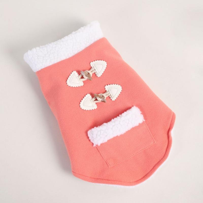 

Autumn and Winter Dog Clothes, Lamb Fleece, Warm and Thick, Can Be Towed, Pet Vests, Teddy Bichon Frises, Small Dogs and Cats S