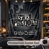 TapestrySex Pistols Custom Name Text Personalized Wall Hanging Tapestry Home Wall Decor