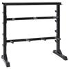 Dumbbell Rack Black 99 X 45 X 95.5 Cm Powder Coated Steel