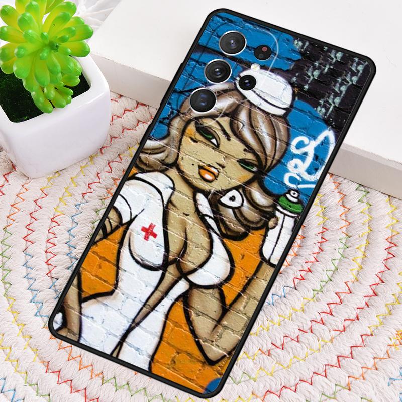 Nurse Doctors Medicina and Health Silicone Phone Case For Samsung Galaxy Note 10 Pro S26 S25 S24 S23 S22 S21 Plus Ultra Cover