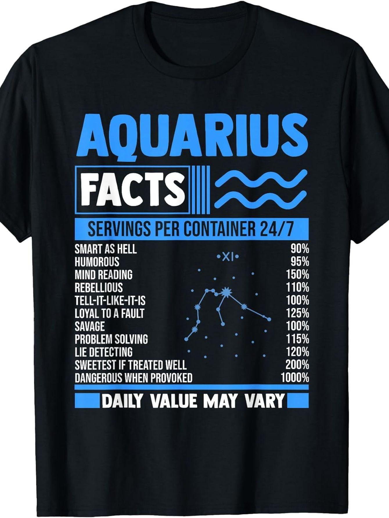 Small Black T-Shirt for Aquarian Celebrations S разноцветный