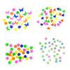 Wire Spokes Decoration Plastic Bicycles Wheel Spoke Beads Colorful Decorations Clip Wheel Accessories For Kids Bike