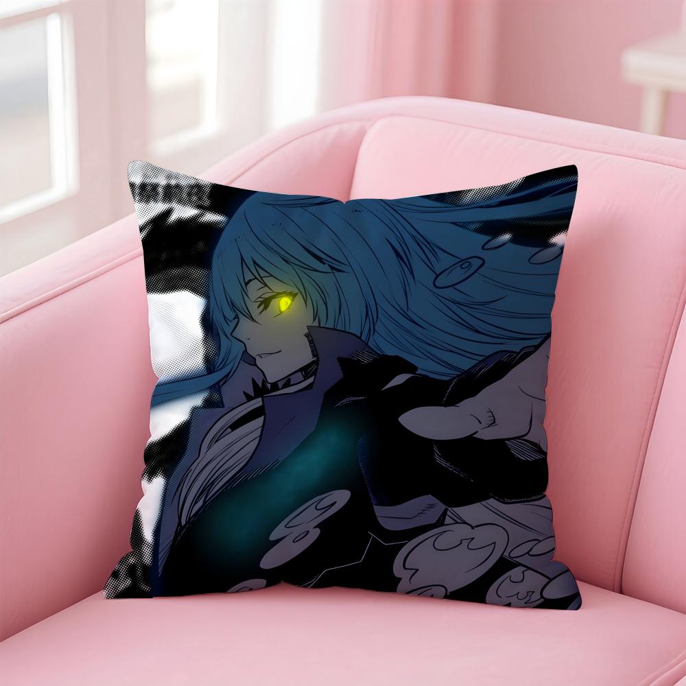 That Time I Got Reincarnated As a Slime Cushion Cover Comfortable Reversible Pillow Cover Ideal for Car Sofa Bedroom & Beyond