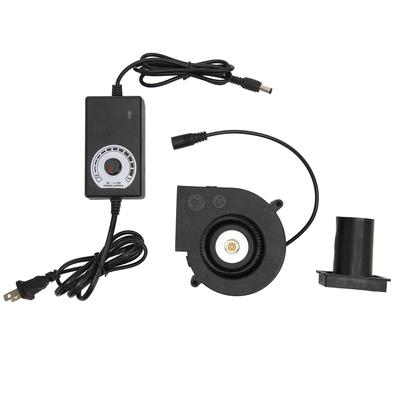 97x97mm Mini Blower Fan DC 12V Blower Fan with Speed Control for Receiver DVR for Xbox Modem Cooling