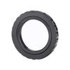 Lens Mount Adapter Aluminum Alloy Lens Adapter Ring for Canon EOS EF DSLR 650D 60D Supports Manual Thread Ring, T2/T-Mount 550D, Focus/Infinity Focus,