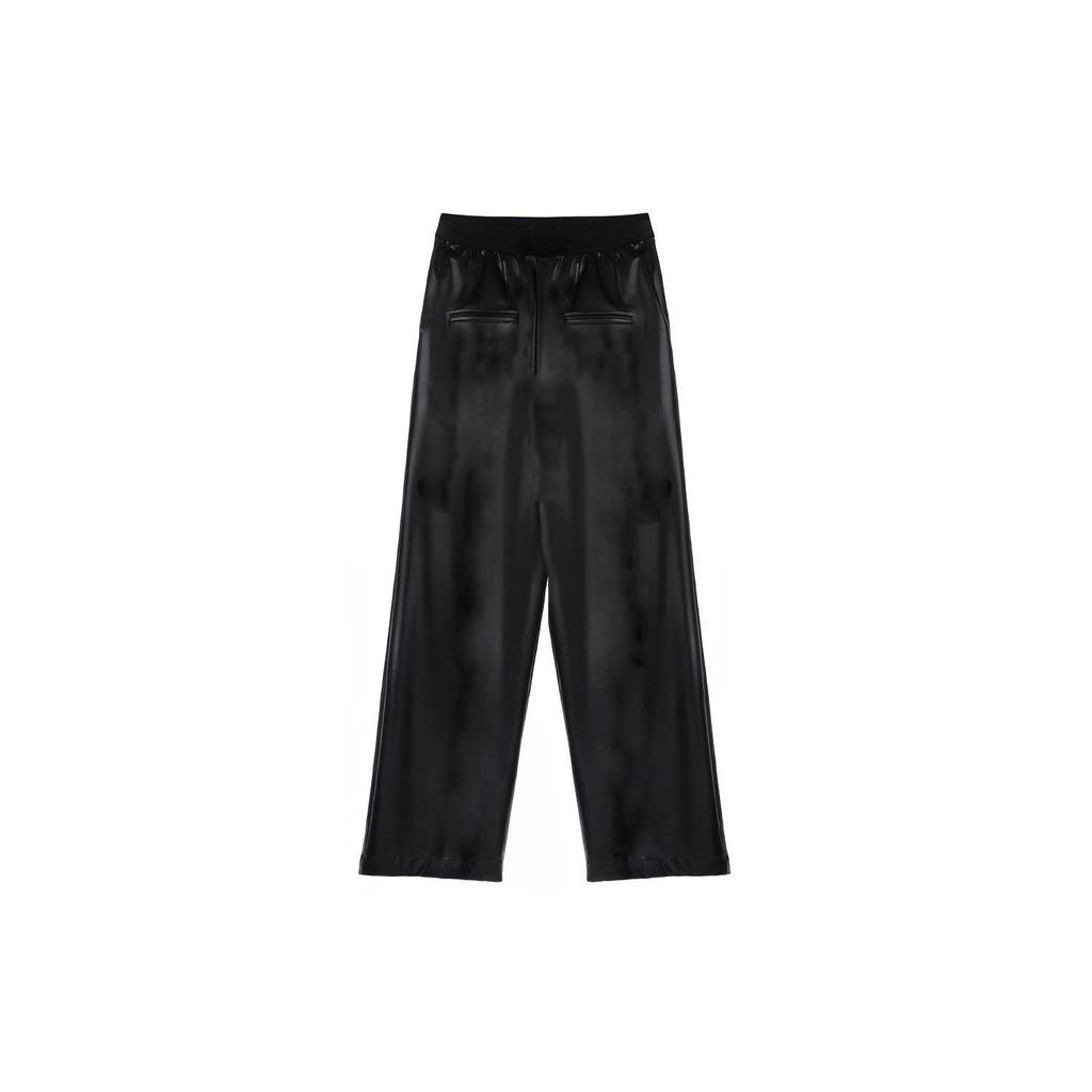 We11done Ss21 Casual Straight Leg Work Pants Unisex pants WD-PT0-21-208-M-BK