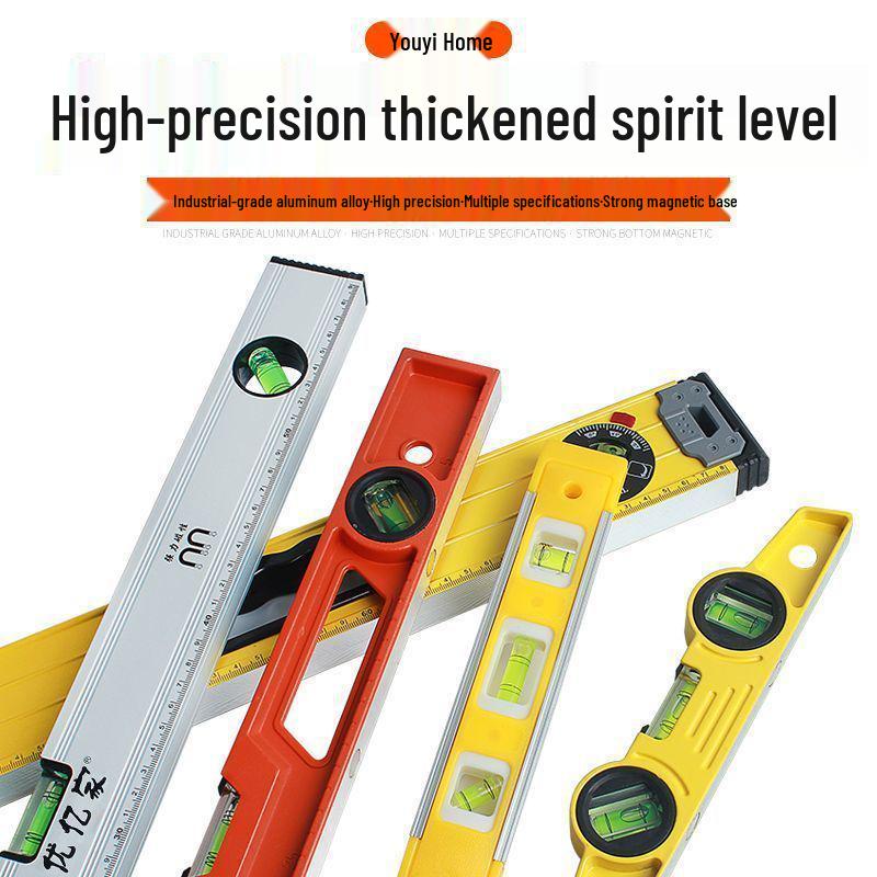 German High-Precision Aluminum Mini Spirit Level for Home and Construction