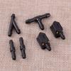 Car Front Windscreen Wiper Arm Washer 4 Way Check Valve Tube Pipe Hose Nozzle Set