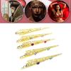10 Pack Fingernail Claw Rings Knuckles Rings Nail Art Decorations for Enhancing Belly Dance and Halloween Party Outfits