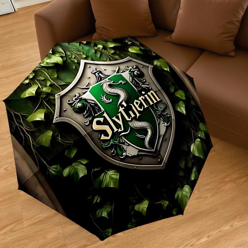 1PC Warner Slytherin Shield Umbrella-8-Rib Reinforced, Automatic Open, Lightweight & Durable-A87